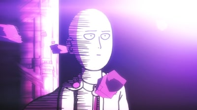 One Punch Man nonplussed