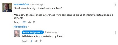 Self defense is not initiation