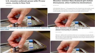 Lindsey Wasson collage of 4 articles using the same image